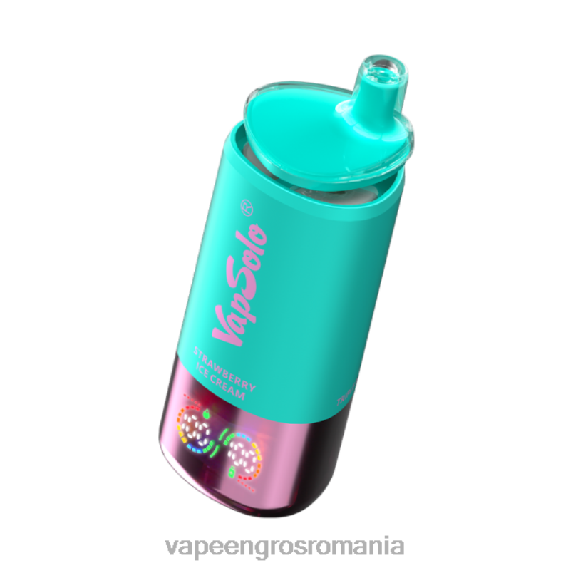 VapSolo Triple 30000 de pufuri 866BP10 gheață de pepene verde și gheață de căpșuni și pepene galben Puff Vape En Gros