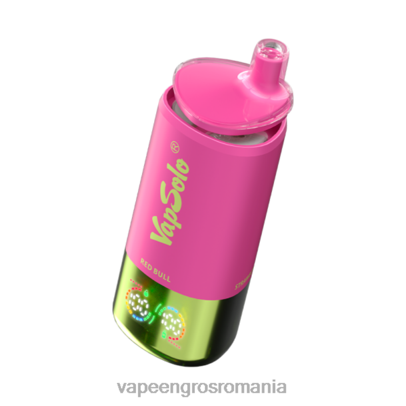 VapSolo Triple 30000 de pufuri 866BP9 gheață de pepene verde și kiwi cu căpșuni Vape En-Gros Romania